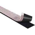 VELCRO® VEL-EC60217 Klittenband Om vast te plakken Haak- en lusdeel (l x b) 5000 mm x 20 mm Zwart 5 m