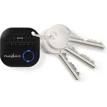 Nedis TRCKBT30BK Tracker Bluetooth Werkt Tot 50 M Met Bewegingsdetectie Zwart