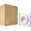 FIBARO Walli N Outlet type E - Wit - Klassiek basiselement