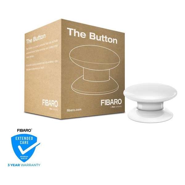 FIBARO The Button - Scène schakelaar - Wit - Z-Wave