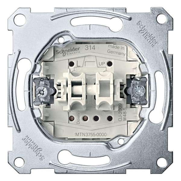 Sokkel - Jaloezie Impulsdrukker - Merten - Schneider Electric - MTN3755-0000