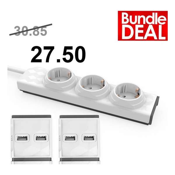 PowerStrip Module + 2 USB Modules Bundle Deal