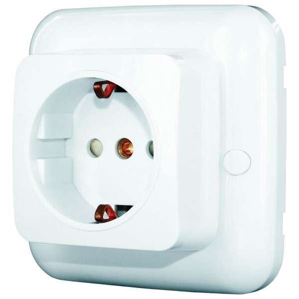 HOME EASY INBOUW CONTACTDOOS MET ONTVANGER ON/OFF HE881