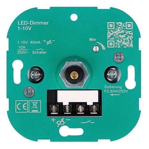 Muurdimmer inbouw 1-10V max. 40A