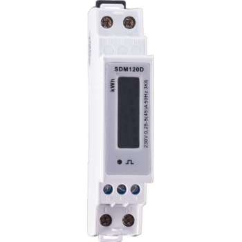 1 fase LCD modulaire kWh meter 45A