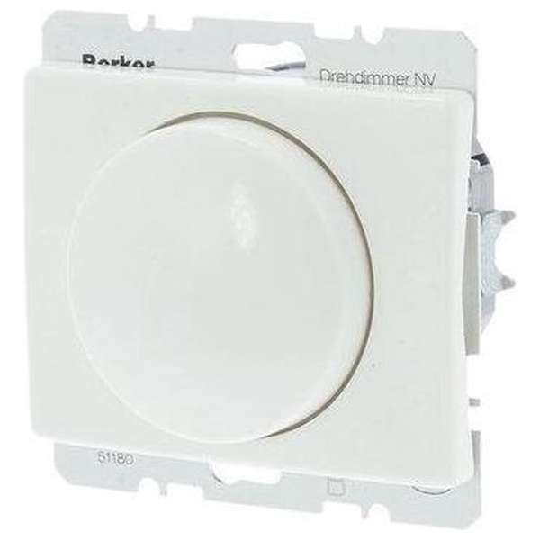 BERKER ARSYS DIMMER INBOUW 360W TRONIC DRUKWISSEL POLARWIT