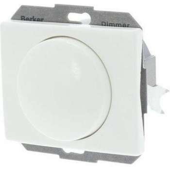 BERKER ARSYS DIMMER INBOUW 400W DRAAI-UIT POLARWIT