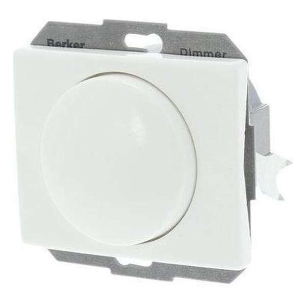 BERKER ARSYS DIMMER INBOUW 400W DRAAI-UIT POLARWIT