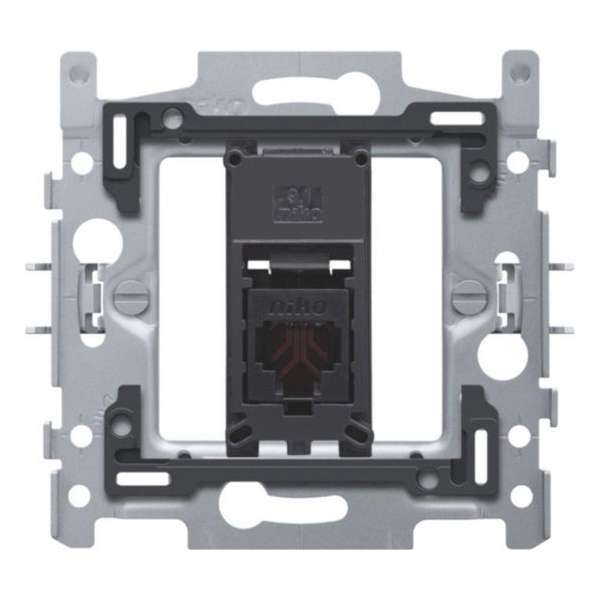 Niko - Sokkel data stopcontact 1X RJ11 utp vlak - 170-65113