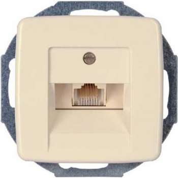 KOPP model Rivo, internet/telefoonstopcontact, inbouw | CREME