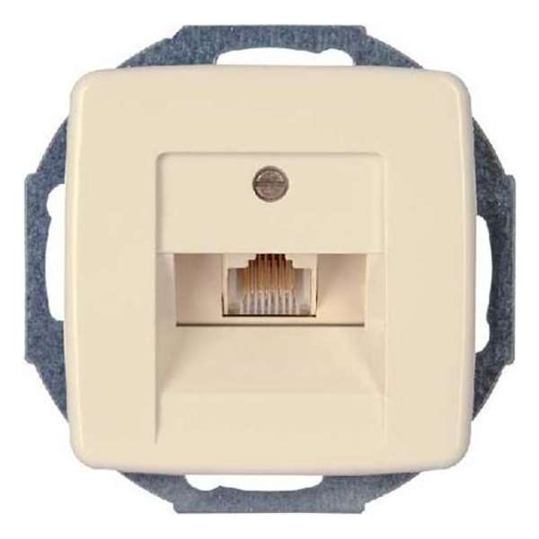 KOPP model Rivo, internet/telefoonstopcontact, inbouw | CREME