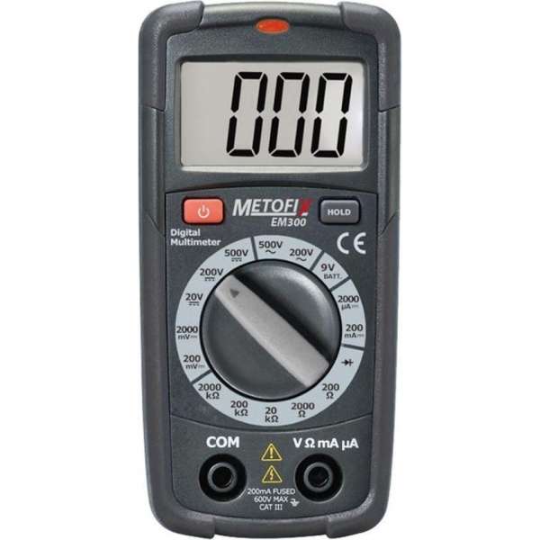 Metofix Multimeter em300 digitaal