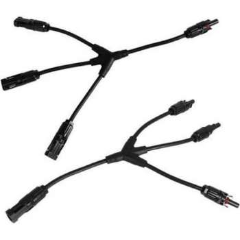 solar MC4 Parallel 3Y Kabel Set 30A 1000V 1x MMMF en 1xFFFM