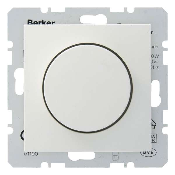 Berker Dimmer Elektronische Trafo 20-360W Wit - B1-B.3-B.7 (Te combineren met Berker S1 serie)