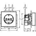 ABB Busch-JaegerFuture/SoloWandcontactdoos (schakelmateriaal)2013-0-5286