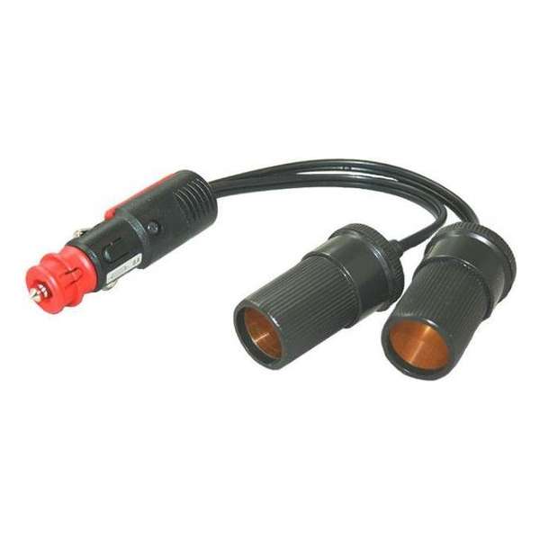 Haba 12Volt adapterkabel uni. stekker naar 2 x kontra groot - 4700710