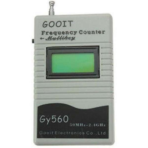 GY560 Bi directionele radio draagbare 50 MHz-2400 MHz frequentie teller meter