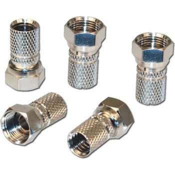 F-connector Triax 5 stuks