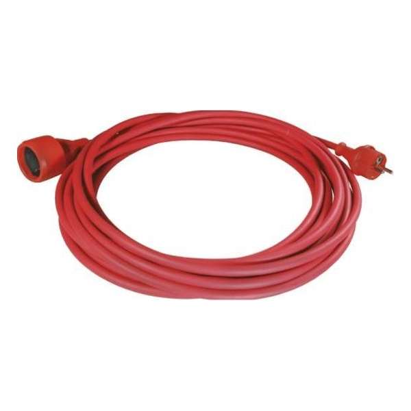 Verlengkabel H07RN-F 3x1,5 rood - 10 meter