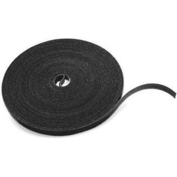 EECONN Klittenband rol 25mm / zwart (25 meter)