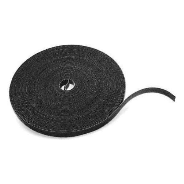 EECONN Klittenband rol 25mm / zwart (25 meter)