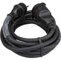 RUBBER VERLENGKABEL MET KRIMPKOUS - 3G2.5 - 5 m - PENAARDE