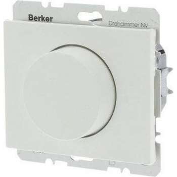 BERKER K1 DIMMER INBOUW 500W HALO DRUK WISSEL POLARWIT