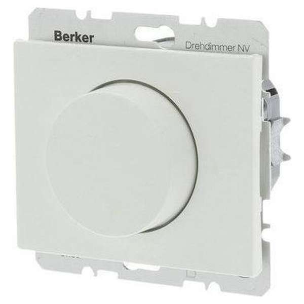 BERKER K1 DIMMER INBOUW 500W HALO DRUK WISSEL POLARWIT