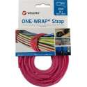 Velcro® ONE-WRAP® klittenband kabelbinder 20mm x 330mm Roze