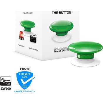 FIBARO The Button - Scène schakelaar - Groen