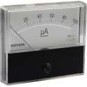 Analoge Paneelmeter Voor Dc Stroommetingen 100µa Dc / 70 X 60Mm