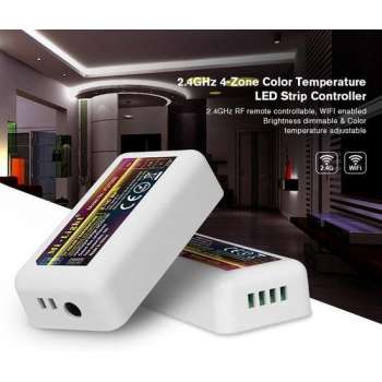 4-zone RGB+CCT ledstrip touch RF receiver (Mi-light 2.0) FUT035