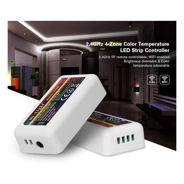 4-zone RGB+CCT ledstrip touch RF receiver (Mi-light 2.0) FUT035