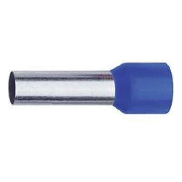 Klauke 1698 Adereindhulzen 0.50 mm² Deels geïsoleerd Wit 1000 stuk(s)