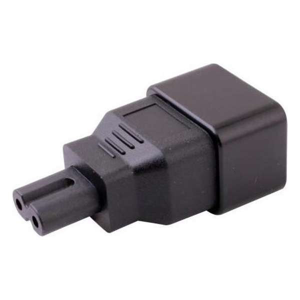 E&T Powercables C7 - C20 voeding adapter / zwart