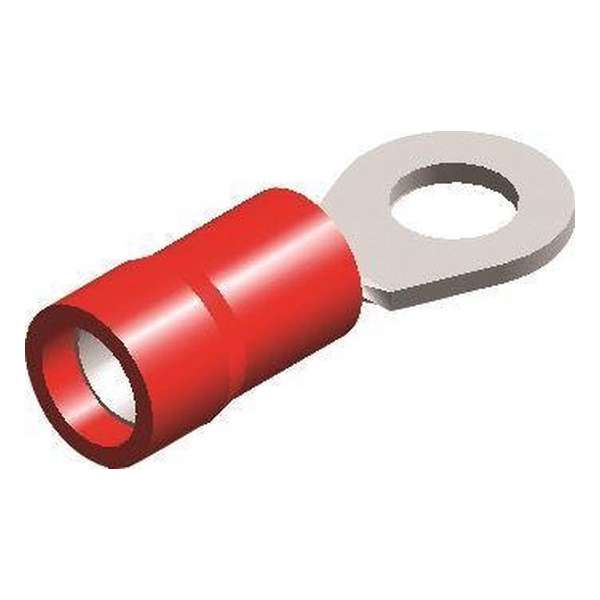 PVC KABELSCHOEN 557 OOG ROOD M5 (5,3) (50ST)