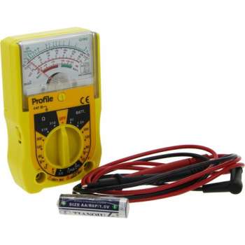 Profile - MULTIMETER ANALOOG - Geel