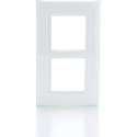 BTICINO Living Light - afdekplaat - 2V - verticaal - aqua