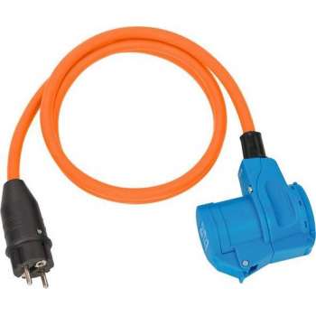 Brennenstuhl Verloopkabel Cee Ip44 230v/16a 1,5 Meter Oranje