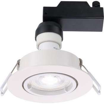 Inbouwspot LED - GU10 - 345 lm - dimbaar - IP20 - wit Wit