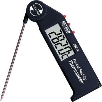 EXTECH 39272: Pocket  Fold up Thermometer  met  verstelbare  probe