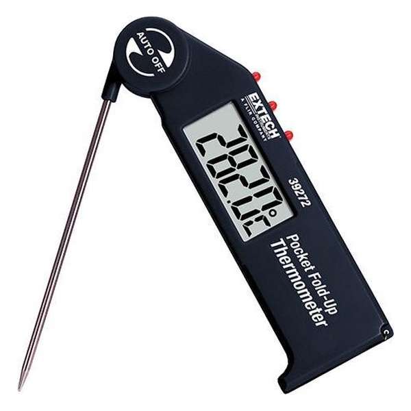 EXTECH 39272: Pocket  Fold up Thermometer  met  verstelbare  probe