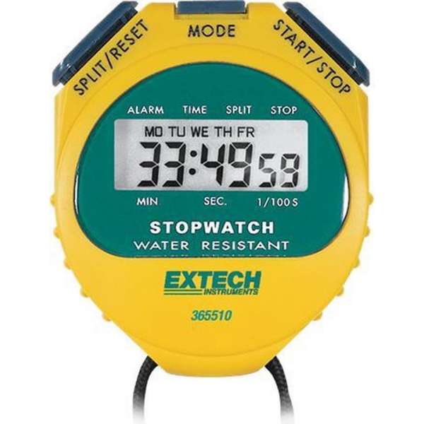 EXTECH 365510: Stopwatch/Klok