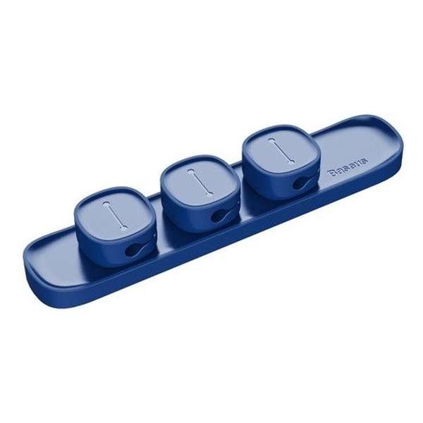 Baseus Peas Magnetische Kabelclip Blauw