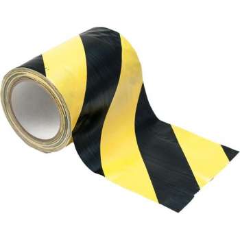 ACCESSORY Cable Tape yellow/black 150mm x 15m