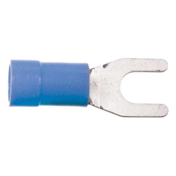 Vork Kabelschoen Blauw 1.5 - 2.5 mmÂ² / Breedte 4.0mm (100 stuks)