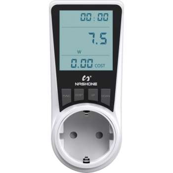 Energiemeter - Energiemeter verbruiksmeter - Verbruiksmeter - Energiekostenmeter - Kwh meter - Energiemeter stopcontact