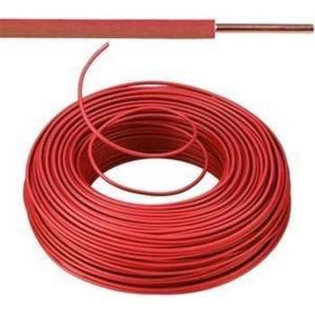 VOB kabel / draad 1,5 mm² Eca - rood ( H07V-U ) - VOB15RO