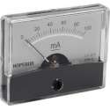 Analoge Paneelmeter Voor Dc Stroommetingen 100Ma Dc / 60 X 47Mm