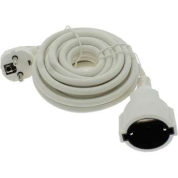 TQ4U verlengsnoer 5 meter | 3x1.5mm² | 3500 watt | randaarde | belastbaar tot 3500 watt